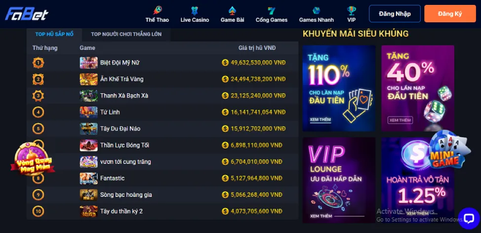 Phần câu hỏi thường gặp về 888tg
